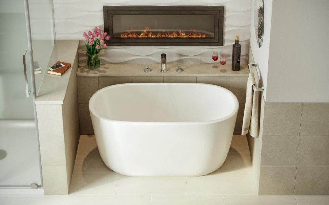 Lullaby Nano Wht Small Freestanding Solid Surface Bathtub by Aquatica web (2)